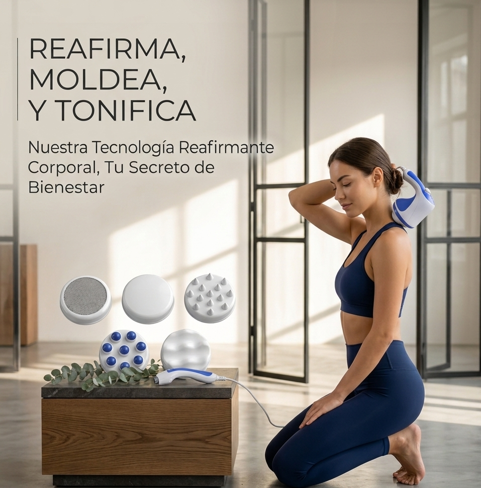 ✨Masajeador Reafirmante Corporal – Mejora la apariencia de tu piel y relájate en casa