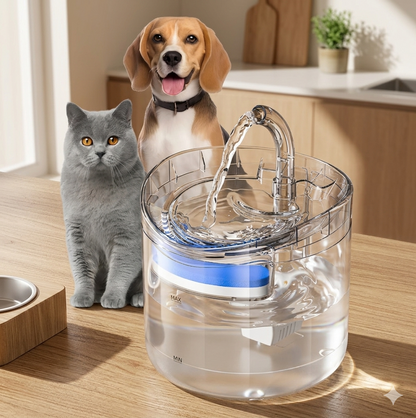 😺Fuente de Agua Automática para Gatos – Mantén a tu Mascota Hidratada y Feliz