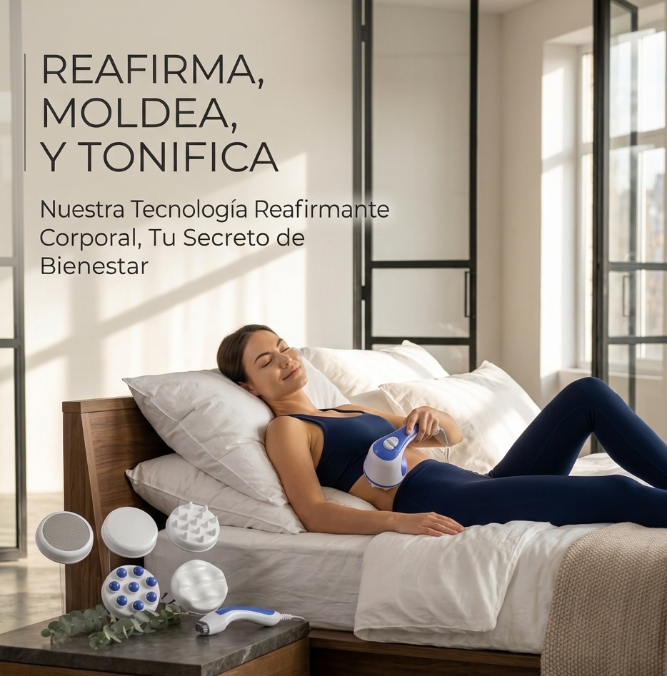 ✨Masajeador Reafirmante Corporal – Mejora la apariencia de tu piel y relájate en casa